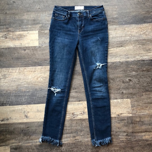 Free People Great Heights frayed skinny jeans - Picture 3 of 8